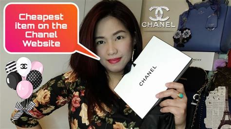 chanel cheapest|cheapest thing on chanel website.